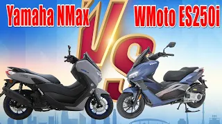 2022 WMoto 250i vs 2022 Yamaha Nmax 155