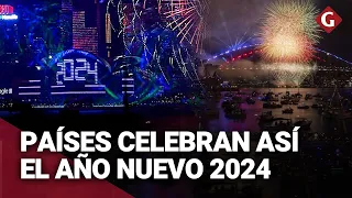 AÑO NUEVO: países del mundo celebran la llegada del 2024 | Gestión