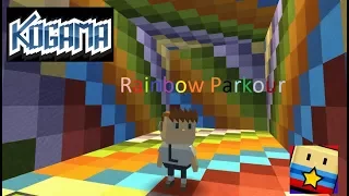 Kogama Rainbow Parkour