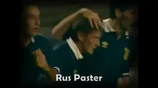 EURO-1992. Qualifiers. Group 2. Scotland - Romania. Highlights.