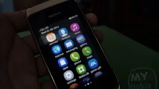 Closer Look at Asha 308/S40 Full Touch UI (HD)