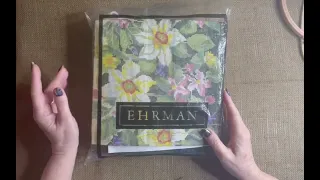 Daffodil Tapestry by Ehrman (How long does it take and why ?)