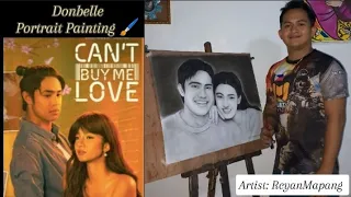 My Creation Portrait Painting| @bellemariano5557 @DonnyPangilinan  @Donbellefamily@DonBelle