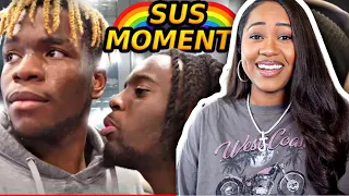 AMP Most SUS Moments #1 REACTION!! 👀🌈