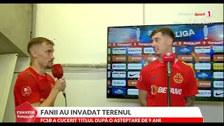 Reporterul Olaru, INTERVIU cu Miculescu: „Mi-a dat De Bruyne o pasă. N-am ştiut că joacă la noi”😅