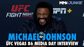 Michael Johnson Explains Why He Blocked Darrius Flowers on Instagram | UFC Fight Night 236
