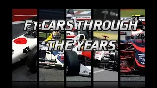 Assetto Corsa-  F1 Cars Throughout The Years