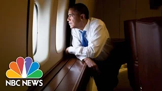 President Obama Makes Final Trip On Air Force 1 | NBC News