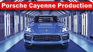 Porsche Cayenne Production at Volkswagen plant Bratislava Slovakia