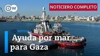 DW Noticias del 12 de marzo: Un buque con comida se dirige a Gaza [Noticiero completo]