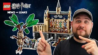 NEW Lego Harry Potter set images! Buildable Mandrake and more coming June 1st 2024!