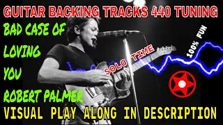 Robert Palmer's "bad Case Of Loving You" Guitar Backing Track - All Tracks For 440 Tuning Practice