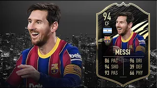 FIFA 21: LIONEL MESSI 94 IF PLAYER REVIEW I FIFA 21 ULTIMATE TEAM