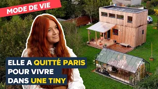 Minimalisme et écologie : elle a fait le choix de vivre dans une mini-maison de 23m²