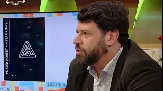 Puzsér Róbert: „A semmiből tartunk a semmibe” | Metafizika az RTL Reggeliben