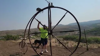Penny-farthing build