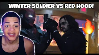 THIS IS EPIC!!! | Winter Soldier VS Red Hood (Marvel VS DC) Death Battle REACTION!