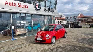 Fiat 500 1.0L3 Hybrid 70HP MT6 Cult - Ext. 111 Pasodoble Red / Rosso Pastello Int. Blue - AutoSiena