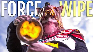 SOLO DRIVING a CLAN to MADNESS on FORCE WIPE - Rust Movie