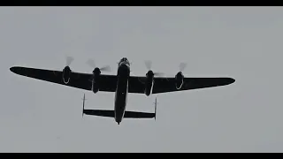 BBMF Lancaster low fly by