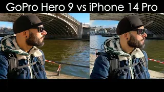 GoPro Hero 9 vs iPhone 14 Pro