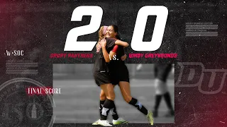 Drury Women's Soccer vs. UIndy Highlights [9.17.23]