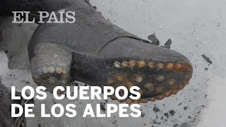 CADÁVERES atrapados en GLACIARES suizos salen a la superficie por el CALENTAMIENTO GLOBAL