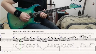 Megadeth - Hangar 18, 2nd solo with tabs