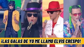 Yo Me Llamo Elvis Crespo 2023 | Sus Mejores Presentaciones | Eliminación Yo Me Llamo Elvis Crespo