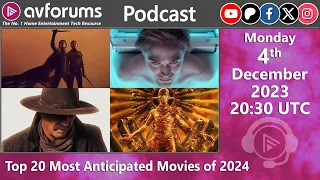 🎬 The Top 20 Most Anticipated Movies of 2024