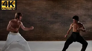 Bruce Lee Vs Chuck Norris - Way Of The Dragon - Full Fight 4k