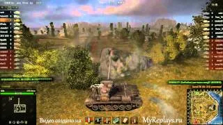 WOT: Утёс - M46 Patton - 7 фрагов - Воин, Разведч