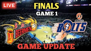 SAN MIGUEL VS MERALCO BOLTS FINALS GAME 1 UPDATE | PBA GAME UPDATES | PBA HIGHLIGHTS |PBA LIVE TODAY