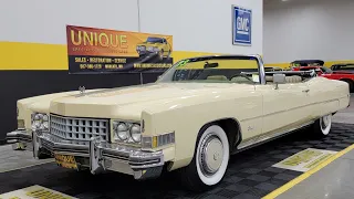 1973 Cadillac Eldorado Convertible | For Sale $18,900