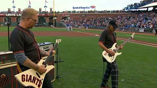 CHC@SF: Metallica plays national anthem at AT&T Park