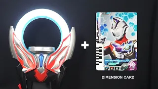 Ultraman Decker Card + Ultra replica Orb Ring (test)