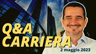 Consigli per la carriera - Q&A Live