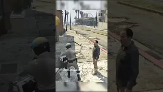 Apa yang terjadi jika jadi polisi di GTA 5