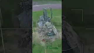 Уничтожение украинской трехкоординатной РЛС 36 Д6 дроном-камикадзе "ланцет".