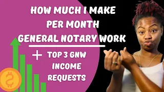 How Much I Make Doing General Notary Work | Notary Signing Agent
