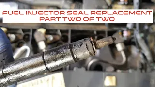 Mercedes Benz W204, W207 (OM651.911)CDI Engine Fuel Injector Seal Replacement Part Two Of Two