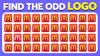 Find the ODD LOGO Out | Emoji Quiz | Food & Drink Edition Quiz