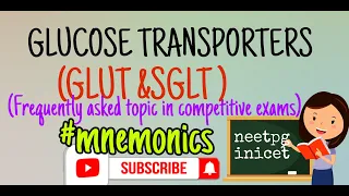 Glucose transporters (SGLT & GLUT) #biochemistry #physiology