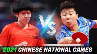 Wang Chuqin vs Xu Yingbin | MS 1/8 | 2021 Chinese National Games