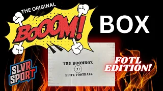 🔥 WHAT A BOX! 🔥 The Original Boombox Elite Football Subscription Box - Prizm FOTL 🔥🔥