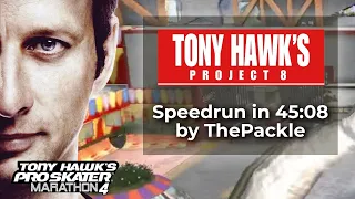 Tony Hawk's Project 8  by ThePackle in 45:08 - Tony Hawks Pro Skater Marathon 4
