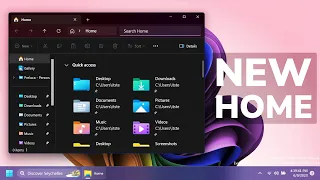 How to Enable New File Explorer Home Page in Windows 11 23475