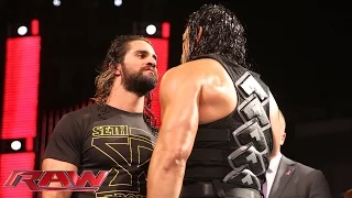 Roman Reigns defies The Authority: Raw, October 26, 2015