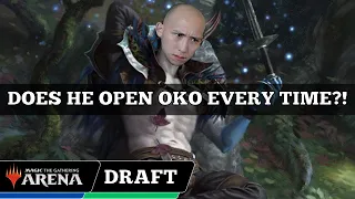 DOES HE OPEN OKO EVERY TIME? | Outlaws Of Thunder Junction Draft | MTG Arena