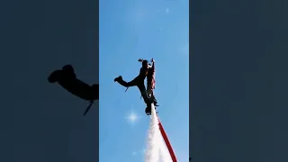 Flyboard ride is so fun 😱🥰✌️Girl like dancing on water #adventure #flyboard #girl